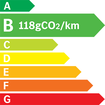 Étiquette énergie 118 g/km