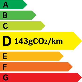 Étiquette énergie 143 g/km
